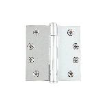 Grandeur HardwareBUTHNG_SQ_HD4" Button Tip Heavy Duty Hinge with Square Corners