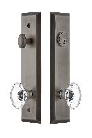 Grandeur HardwareFAVPRO_82Fifth Avenue Tall Plate Complete Entry Set with Provence Knob