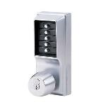 Simplex104XPushbutton Cylindrical Lock w/ Knob Combination Entry and Passage w/ Key Override