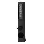 Simplex3002Narrow Stile Pushbutton Lock w/ Thumbturn Combination Entry-Key Override-Passage-Lock